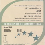 La Tienda de Señales de Madrid - Norma ISO 14001